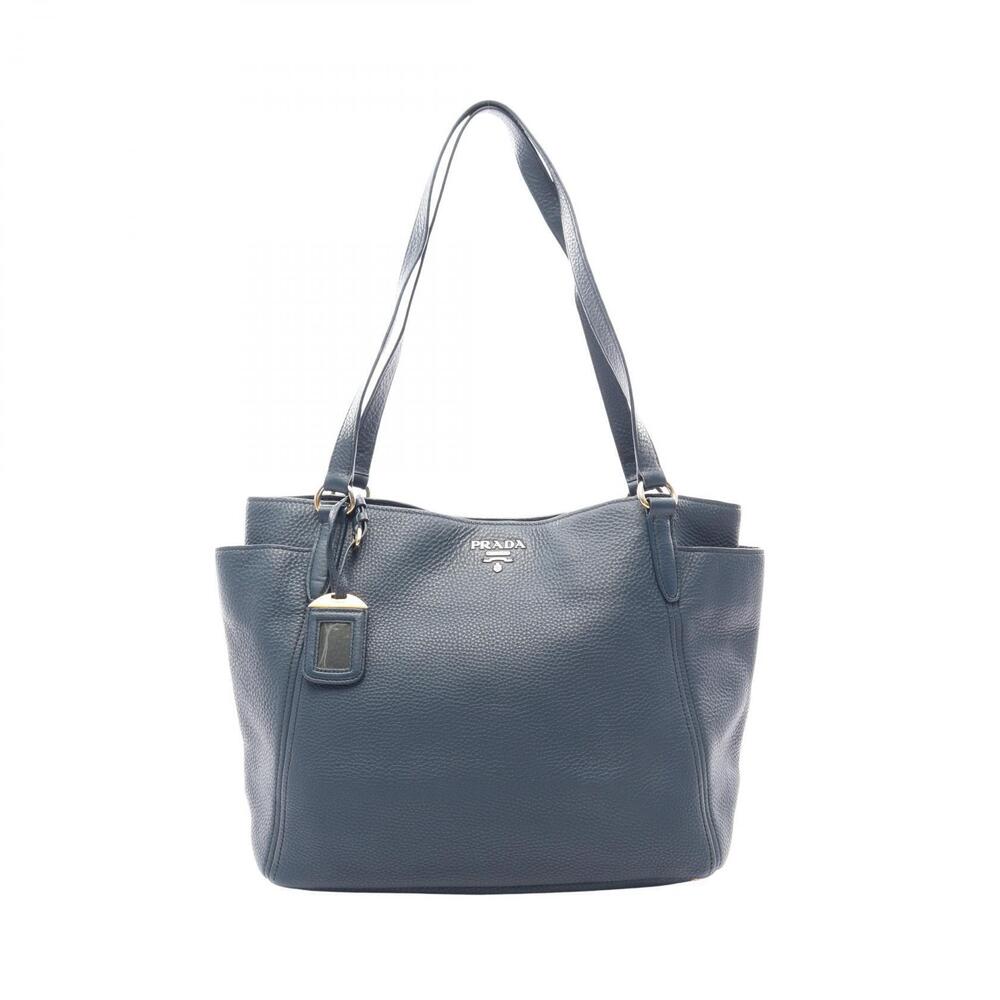 Prada Vitello DAINO tote bag leather blue